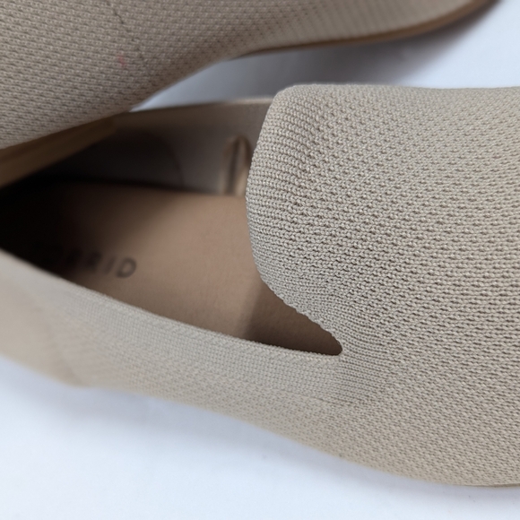 Torrid Beige Mesh Woven Loafers Slip On Flats Size 8WW Casual Weekend - Picture 4 of 12